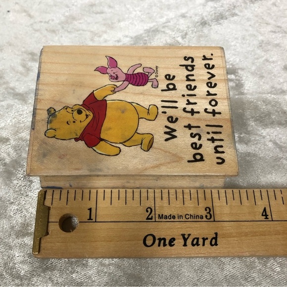 Disney Winnie the Pooh & Piglet Stamp We’ll be best friends until forever - Picture 4 of 4